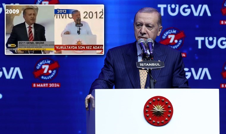 Erdoğan'ın 'son kez' açıklaması ilk değil